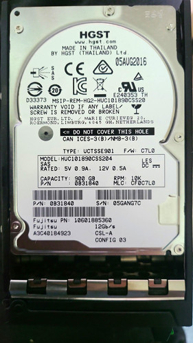 Hgst huc101890css204 900gb - hgst,