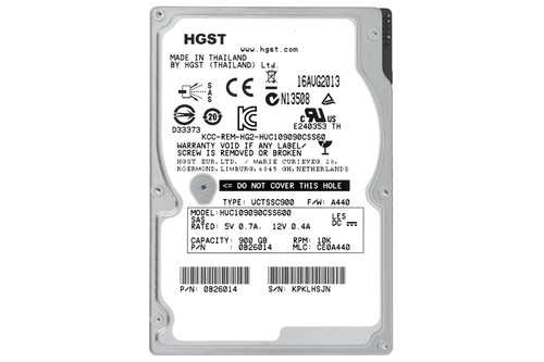 Huc109090css600 hgst hdd - hdd, 900gb